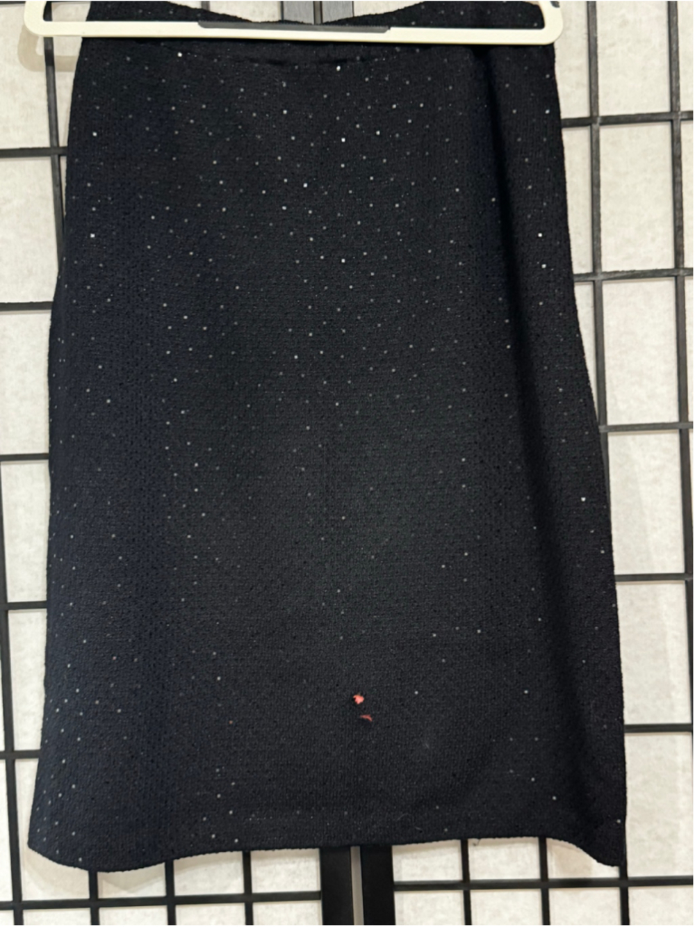 Women's St. John Evening Black Midi Skirt Size 14